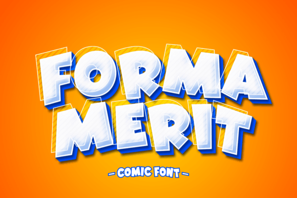 Forma Merit: The Heroic Display Font for Bold Branding