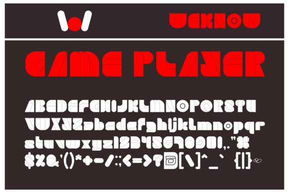 Game Player: The Retro-Modern Display Font for Bold Designs