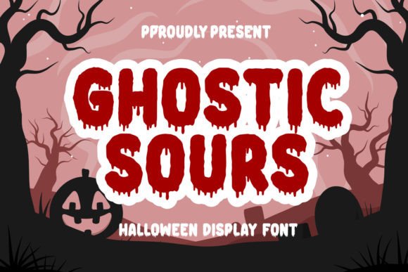 Ghostic Sours: A Font That Captures Halloween's Eerie Allure