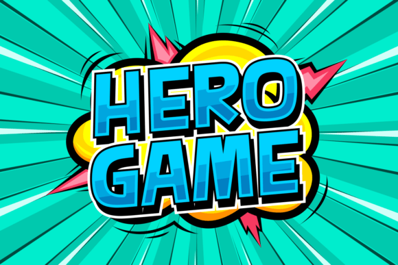 Hero Game: The Display Font That Commands Attention