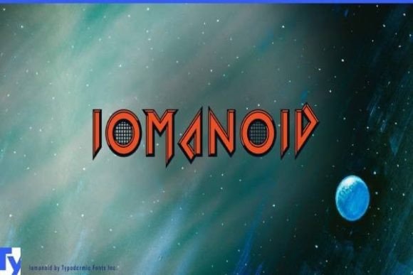 Iomanoid: The Retro-Futuristic Font for Bold Visuals