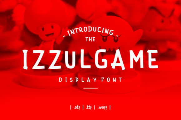 Izzul Game: A Display Font for Bold Visual Statements