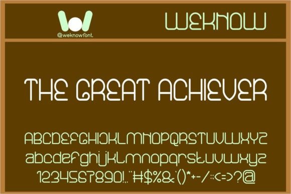 Meet The Great Achiever: Your New Go-To Display Typeface
