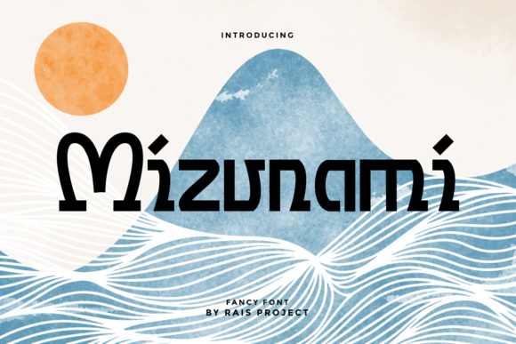Mizunami: A Modern Sans Serif for Bold Visuals