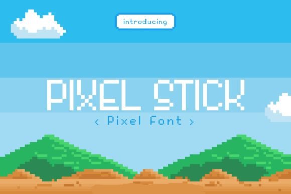 Pixel Stick: Capturing 8-Bit Nostalgia in Modern Design