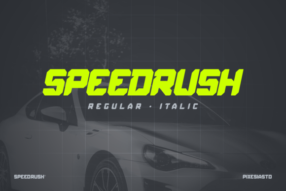 Speed Rush: The Bold Typeface for High-Impact Branding