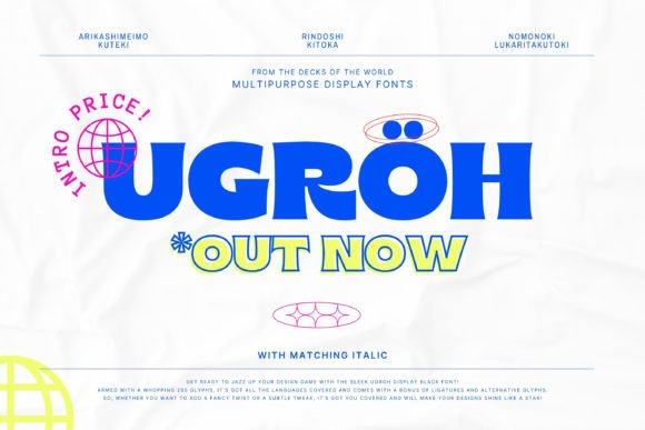 Ugroh Display Black: Bold Typography for Modern Brands
