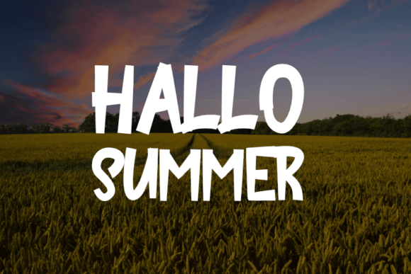 Why Hallo Summer Is the Typeface Your Brand Has Been Missing