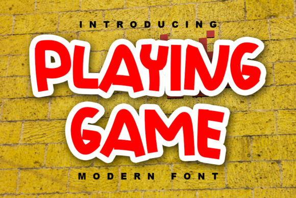 Why Playing Game is the Display Font Your Brand Needs